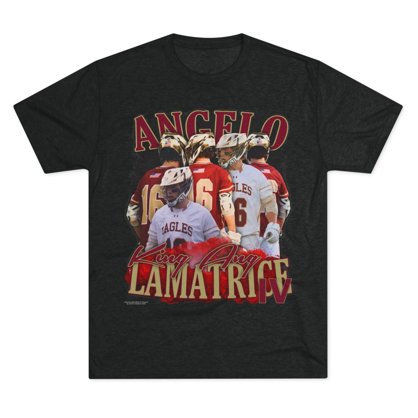 Angelo Lamatrice IV Tri-Blend Crew Tee