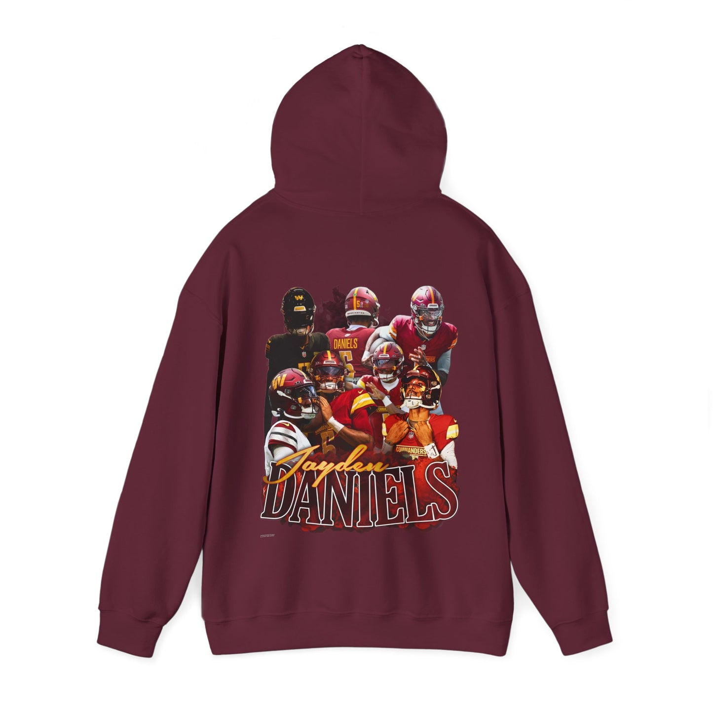 Jayden Daniels Hooded Sweatshirt [BACK SIDE DESIGN]