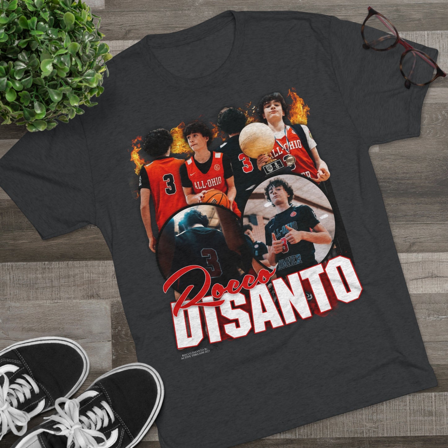 Rocco DiSanto Tri-Blend Crew Tee