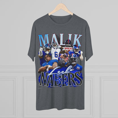 Malik Nabers Tri-Blend Crew Tee