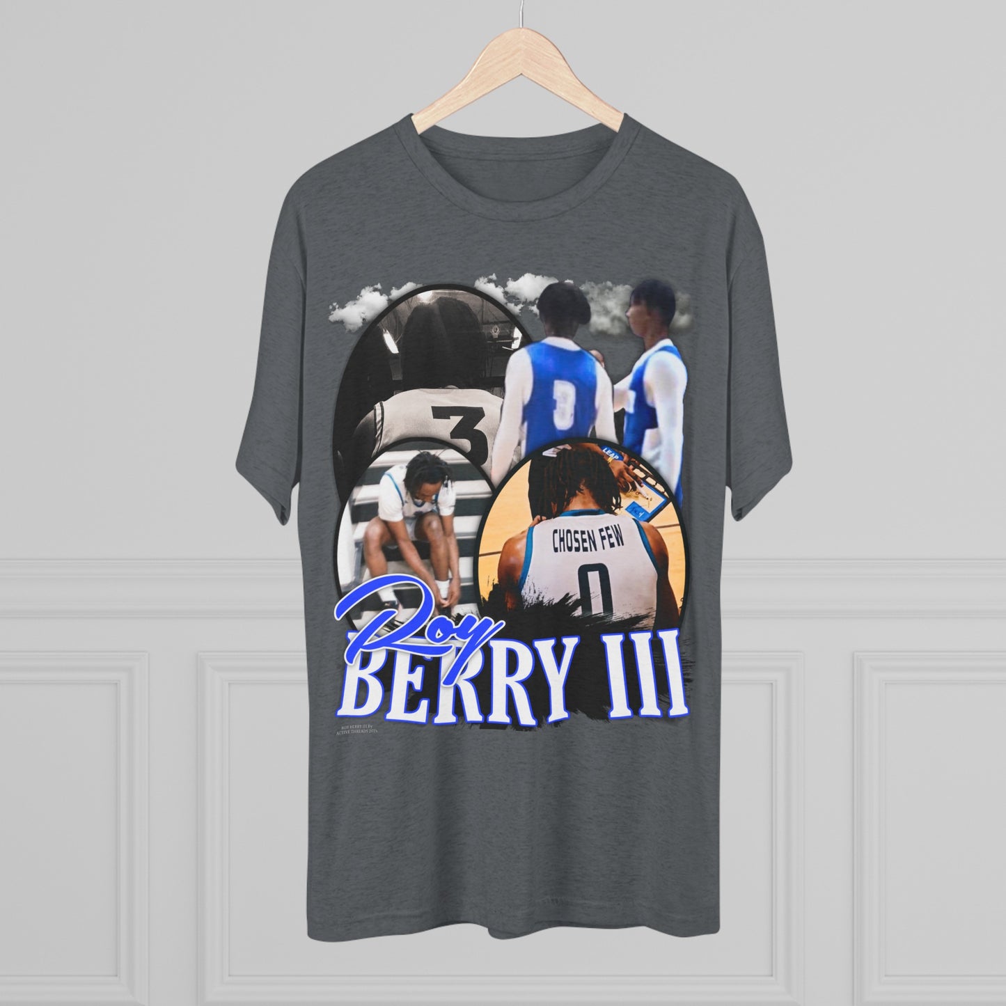 Roy Berry III Tri-Blend Crew Tee