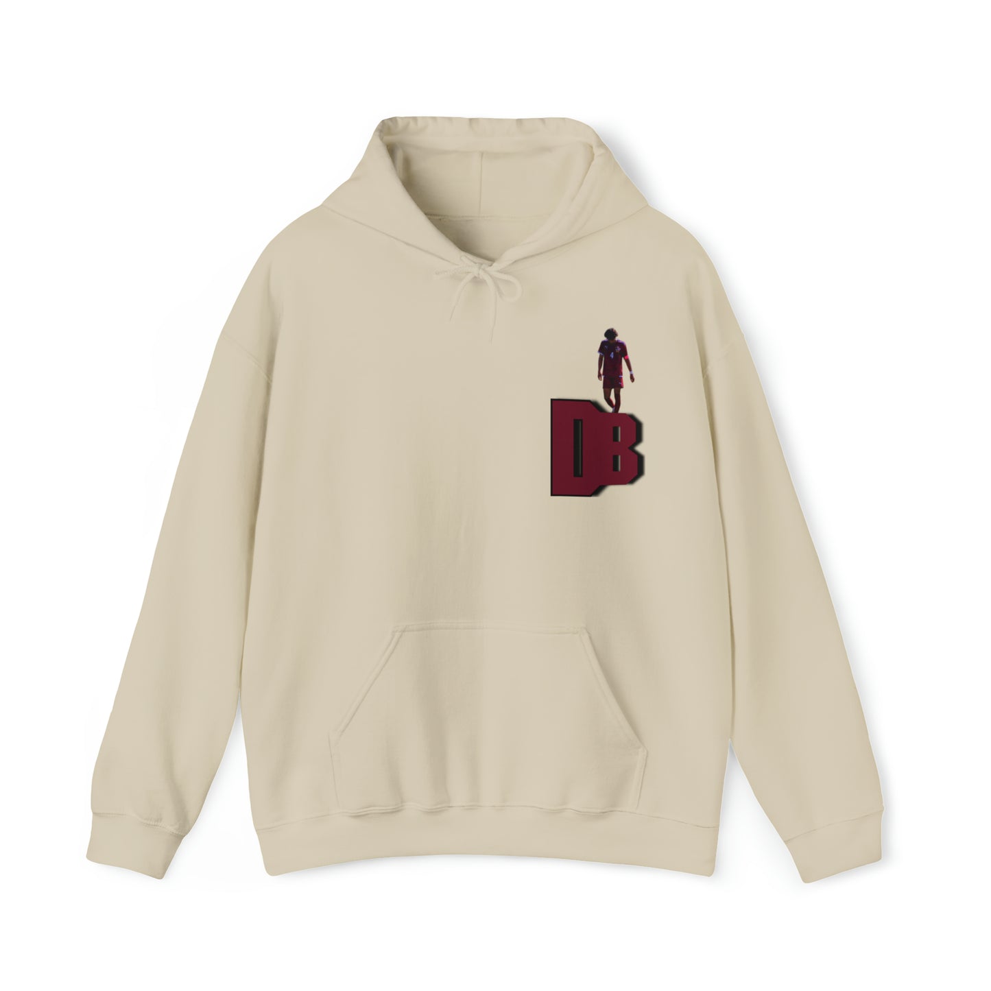 Dillon Brown no design on back Hooded Sweatshirt