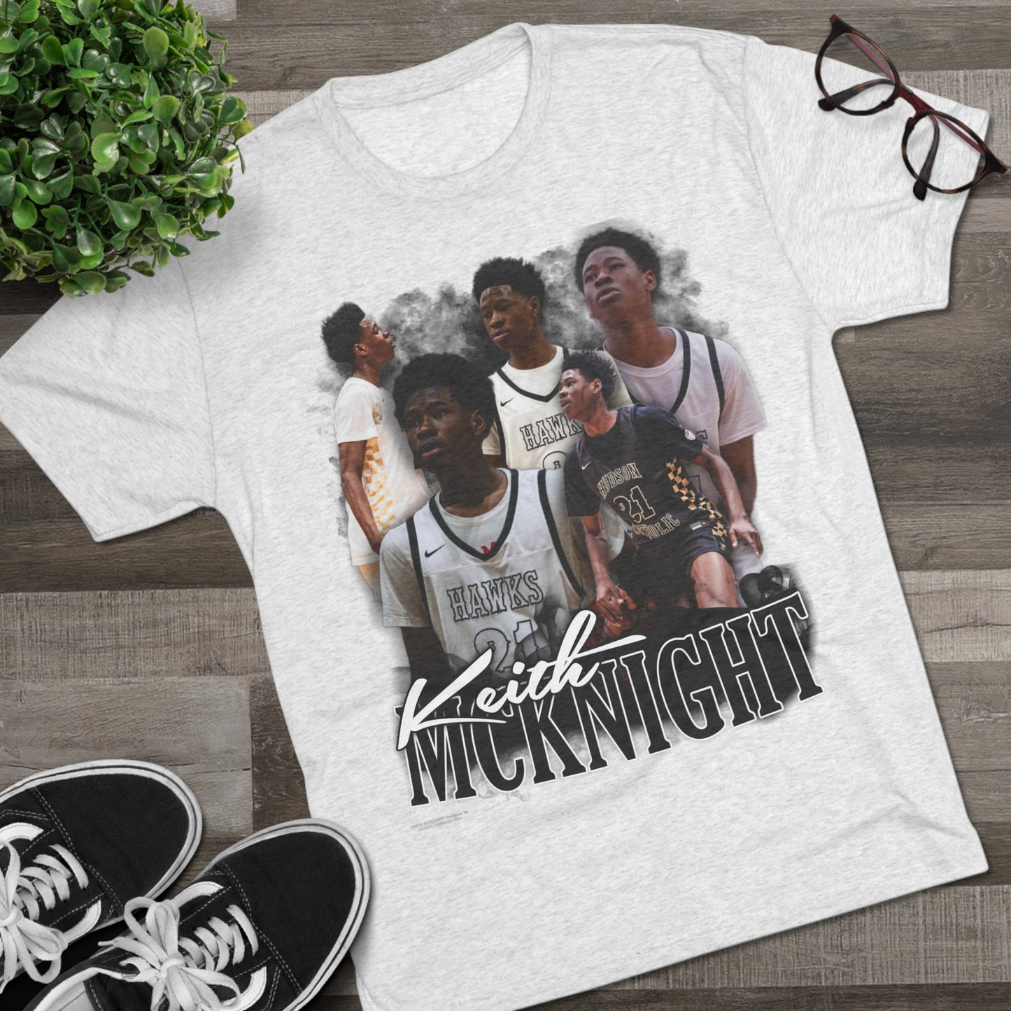 Keith McKnight Tri-Blend Crew Tee
