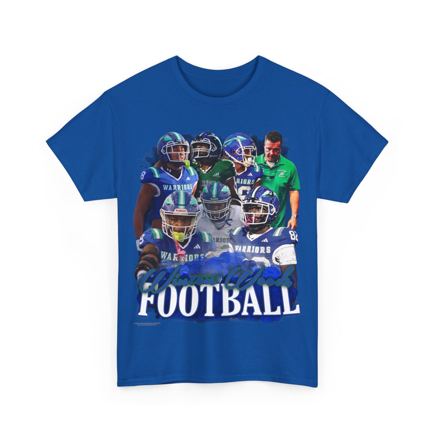 Winton Woods Football Heavy Cotton Tee