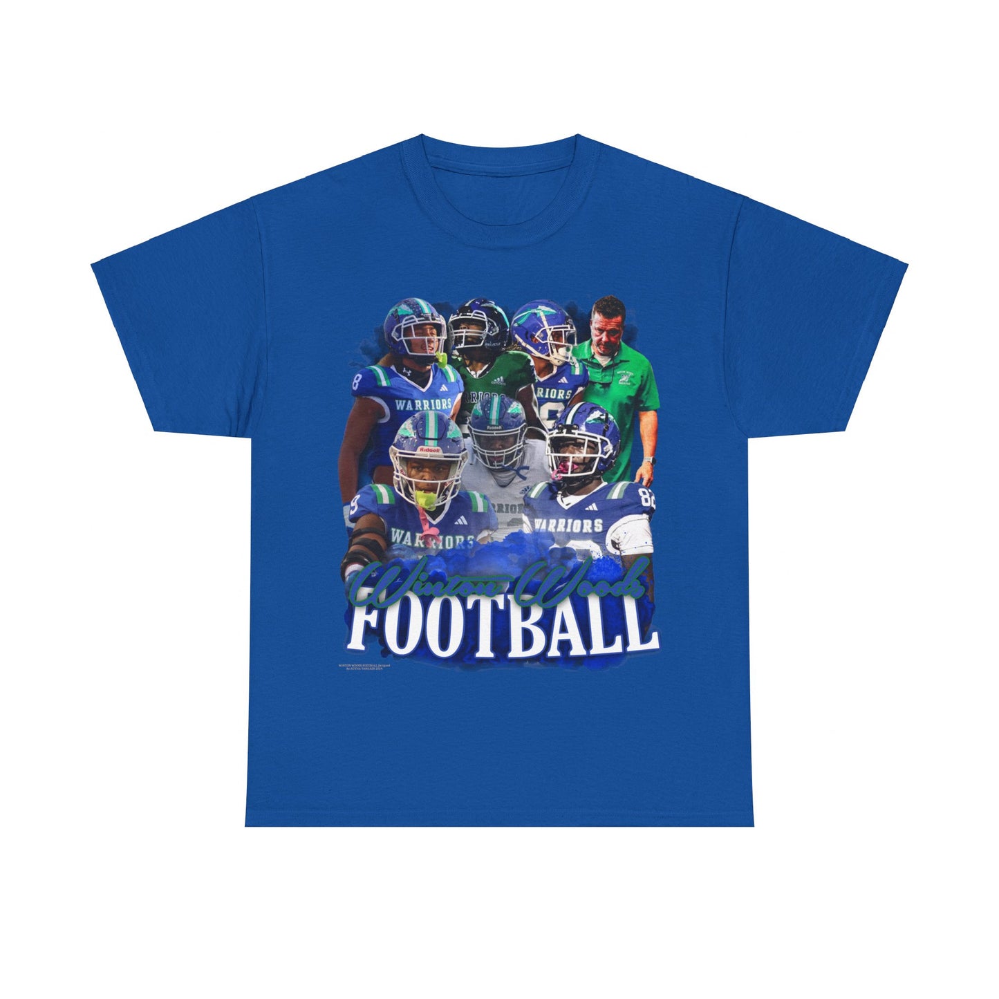 Winton Woods Football Heavy Cotton Tee