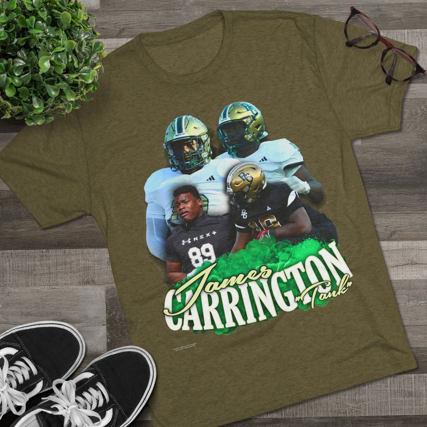 James Carrington Tri-Blend Crew Tee