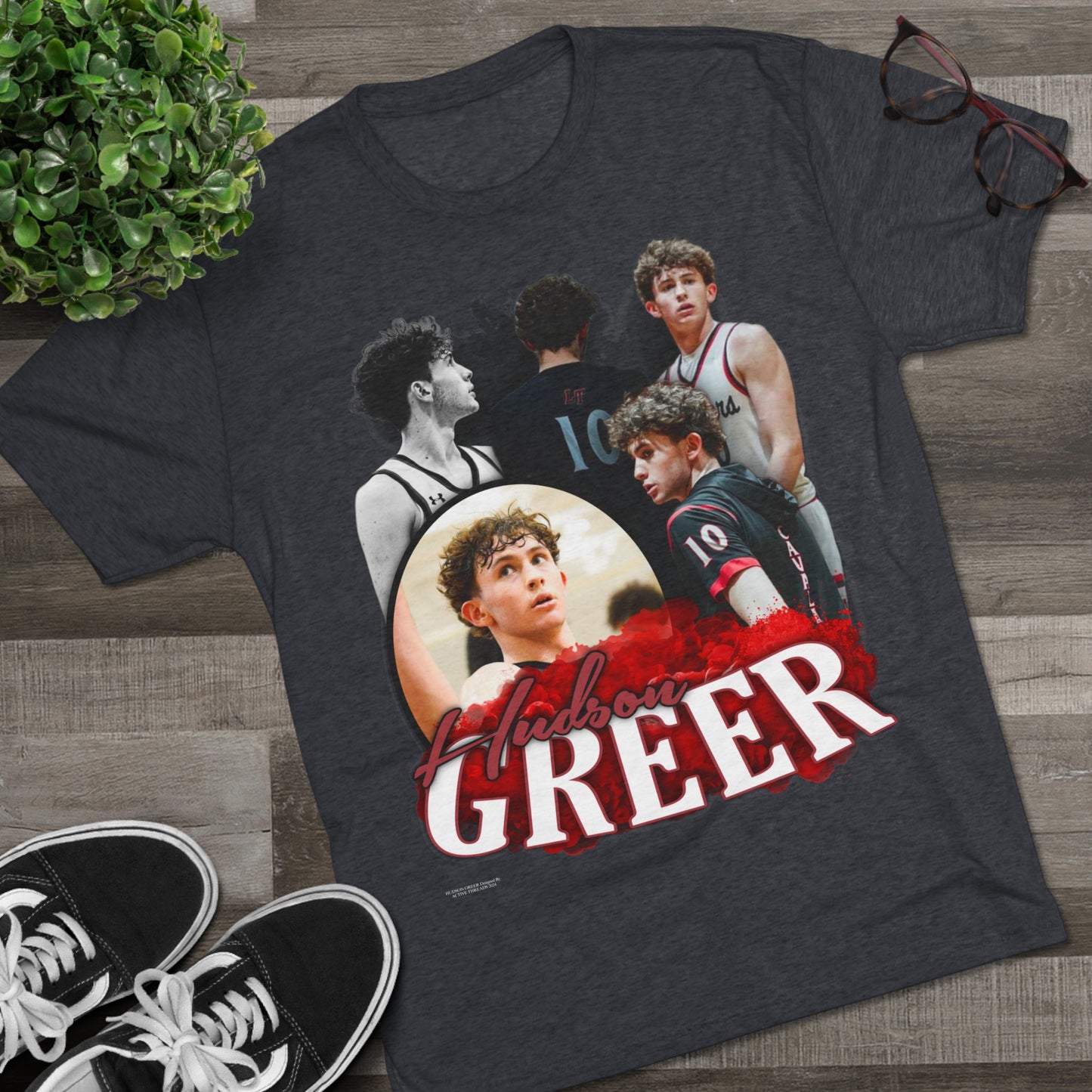 Hudson Greer Tri-Blend Crew Tee