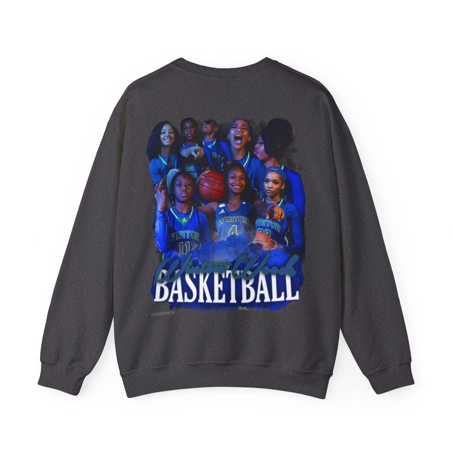 Winton Woods Girls Basketball Crewneck Sweatshirt