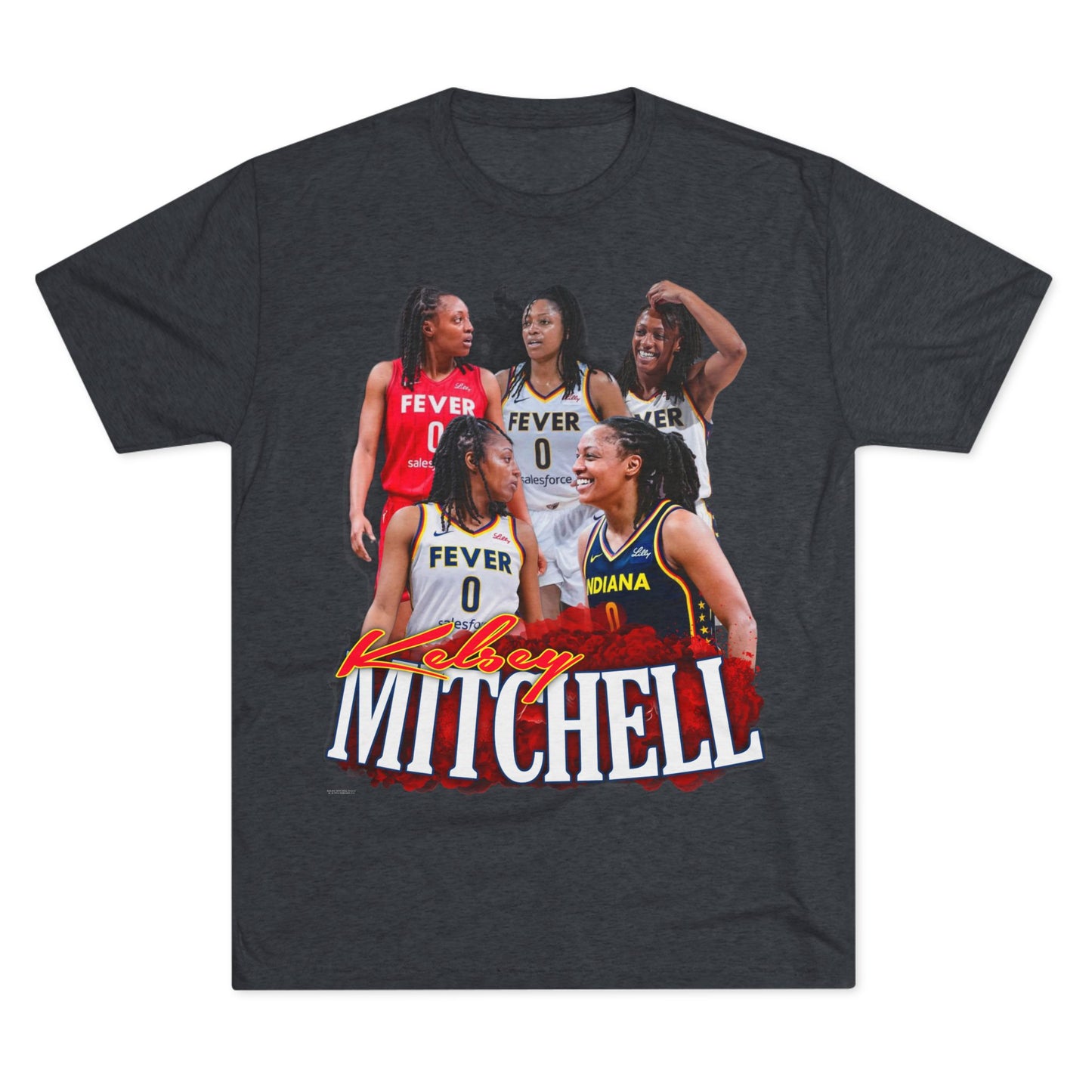 Kelsey Mitchell Tri-Blend Crew Tee
