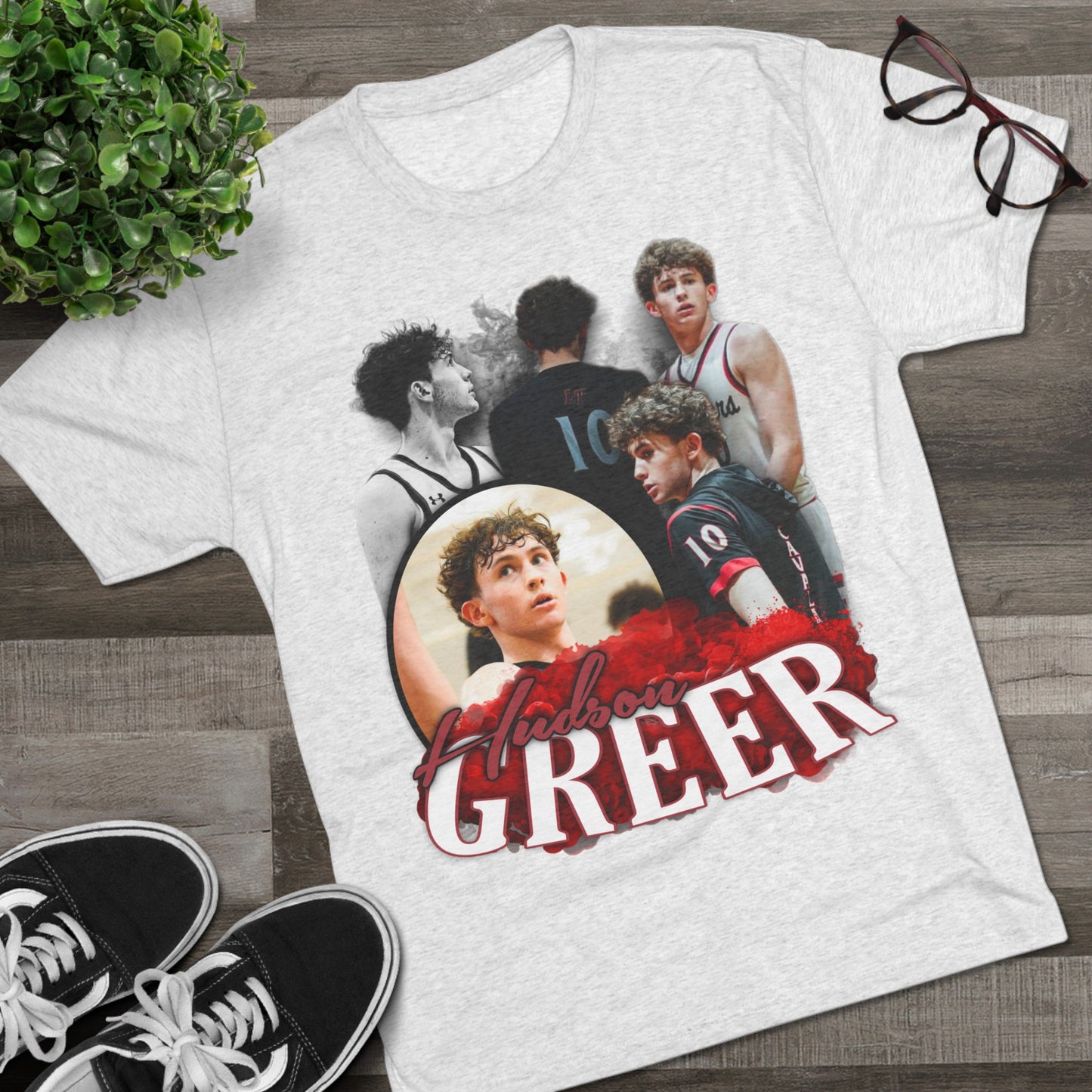 Hudson Greer Tri-Blend Crew Tee