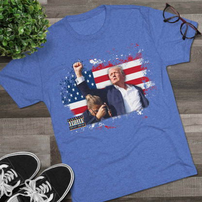 Trump Bulletproof Tri-Blend Crew Tee