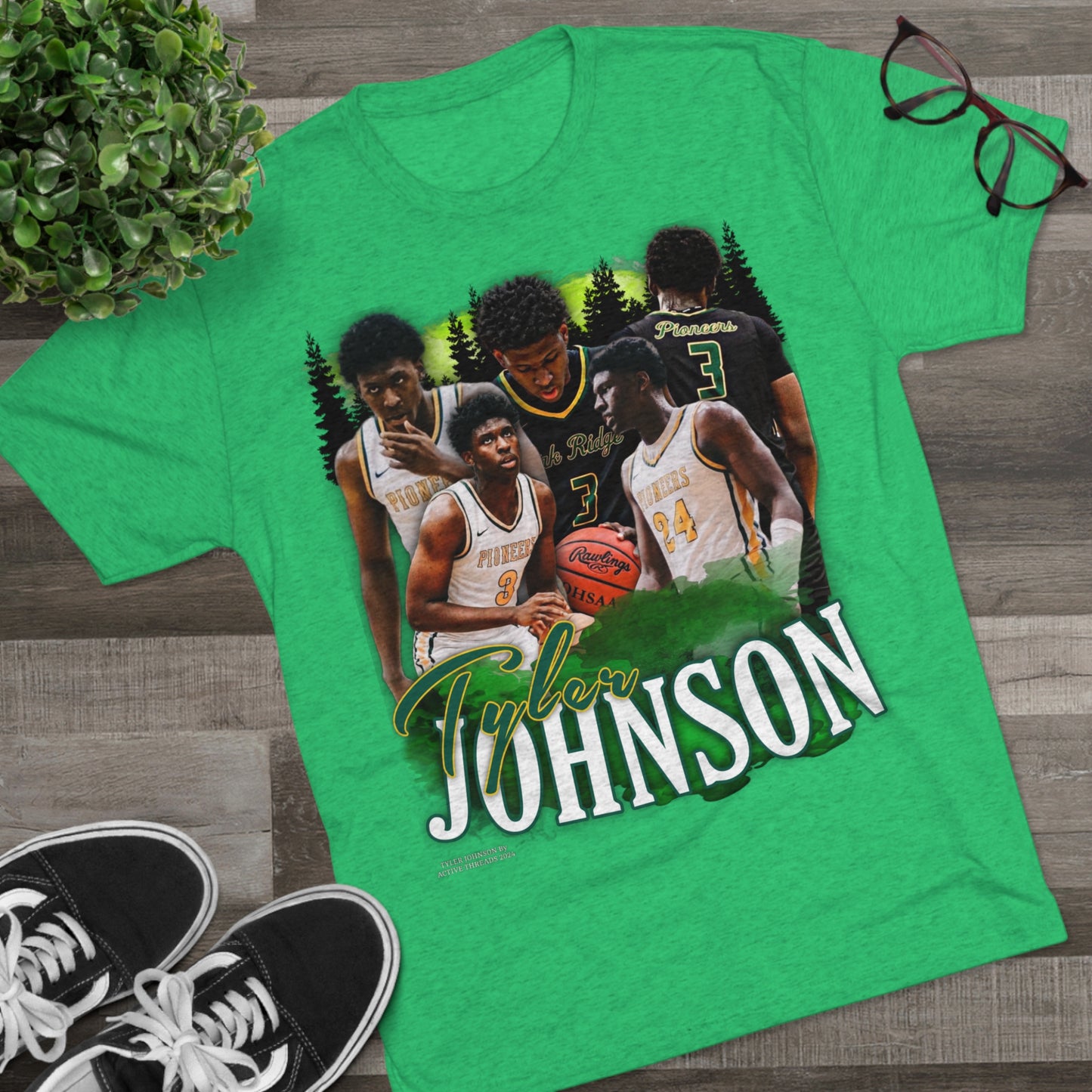 Tyler Johnson Tri-Blend Crew Tee