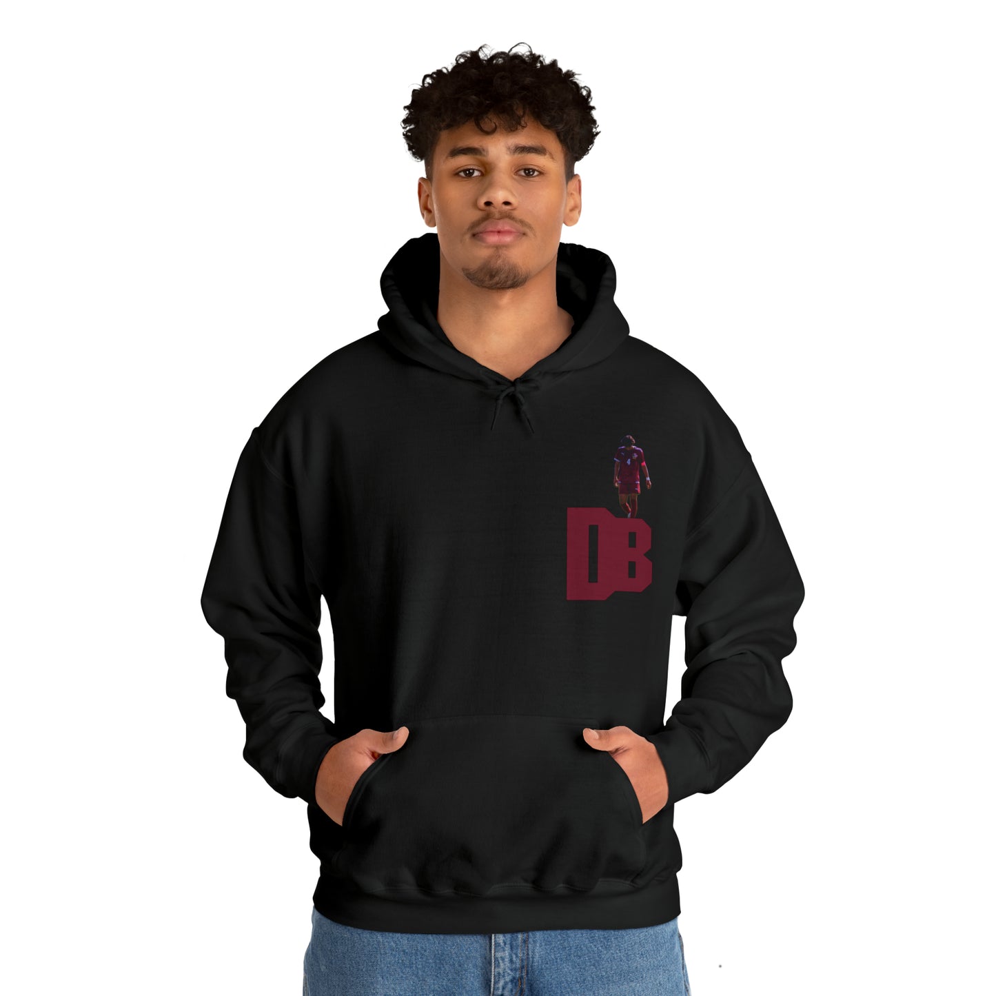 Dillon Brown w/ back design Hooded Sweatshirt