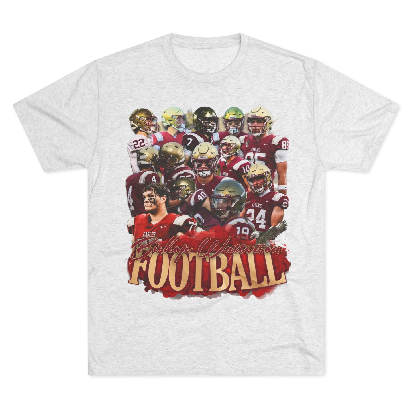Watterson Football 2024 Tri-Blend Crew Tee