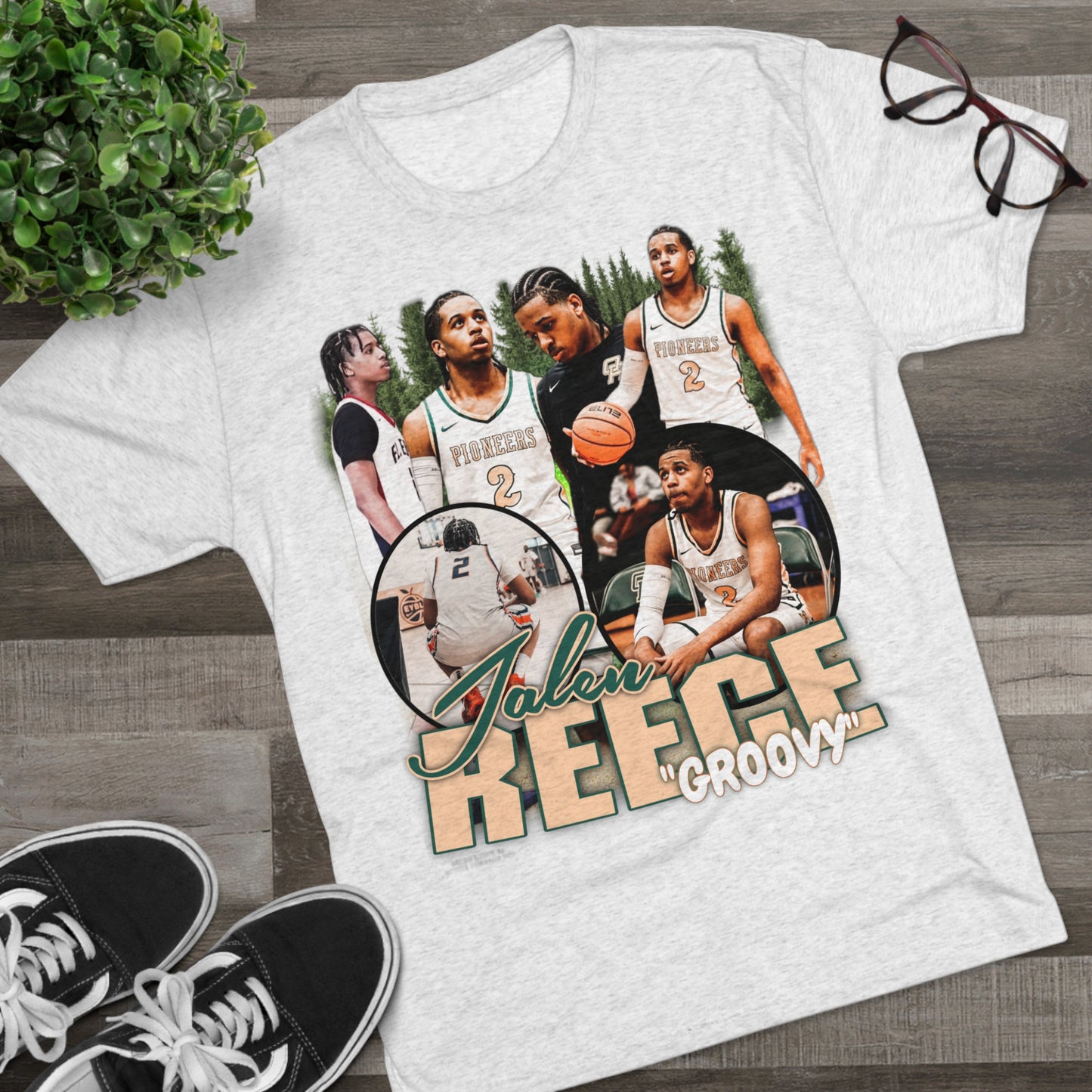 Jalen Reece Tri-Blend Crew Tee (Softer)