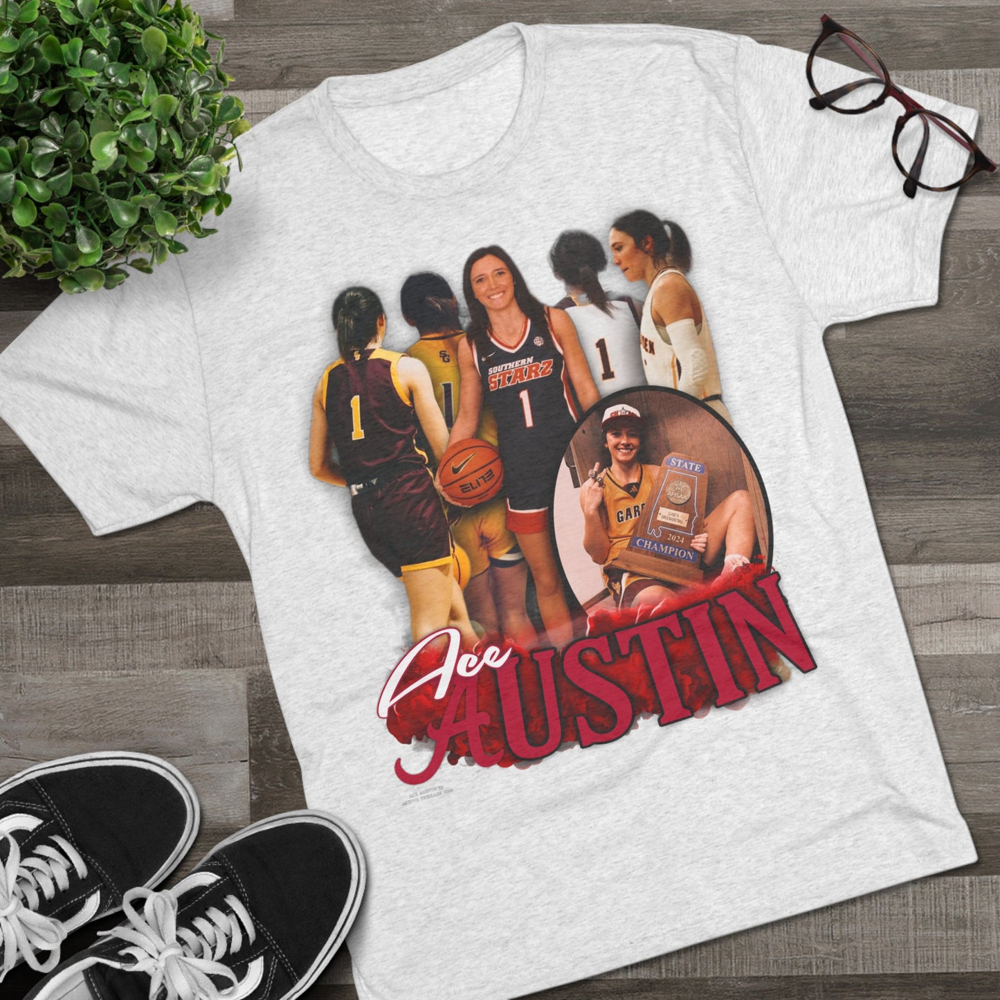 Ace Austin Tri-Blend Crew Tee