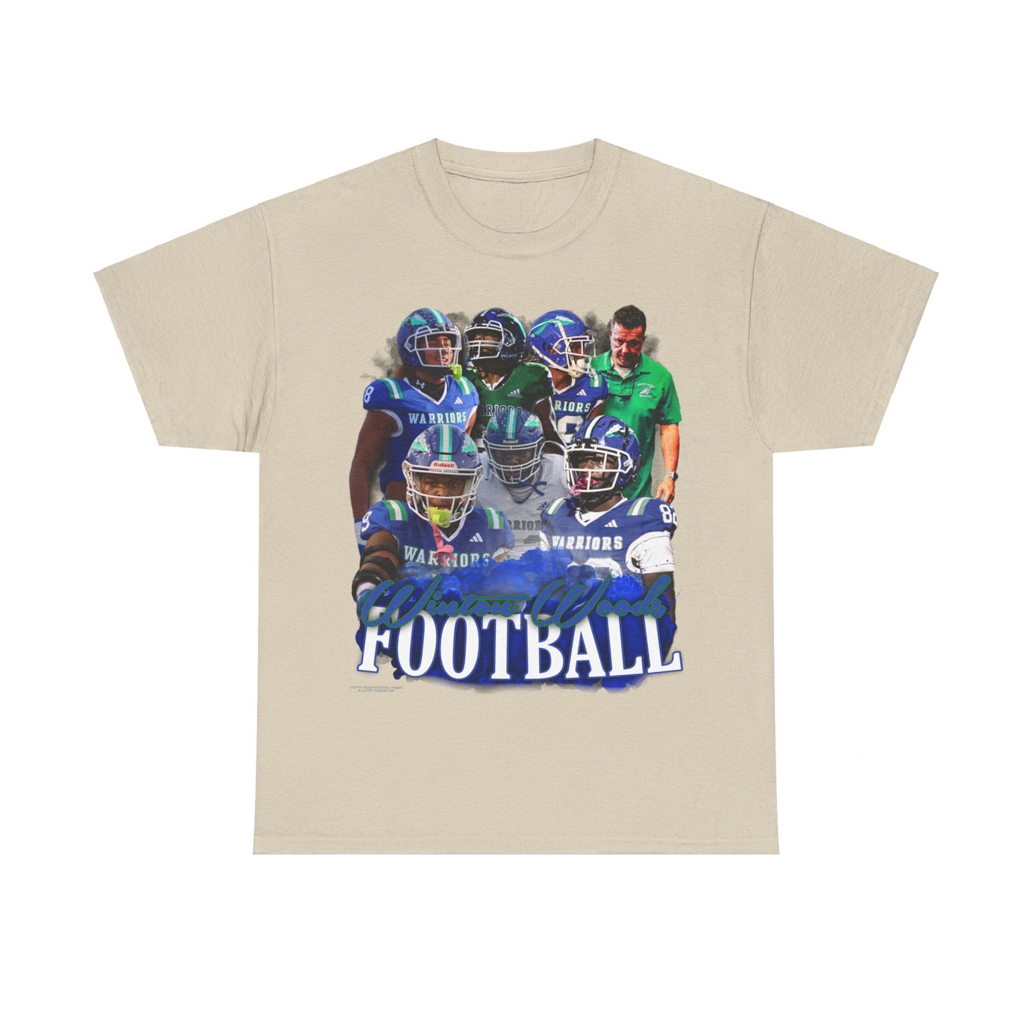 Winton Woods Football Heavy Cotton Tee