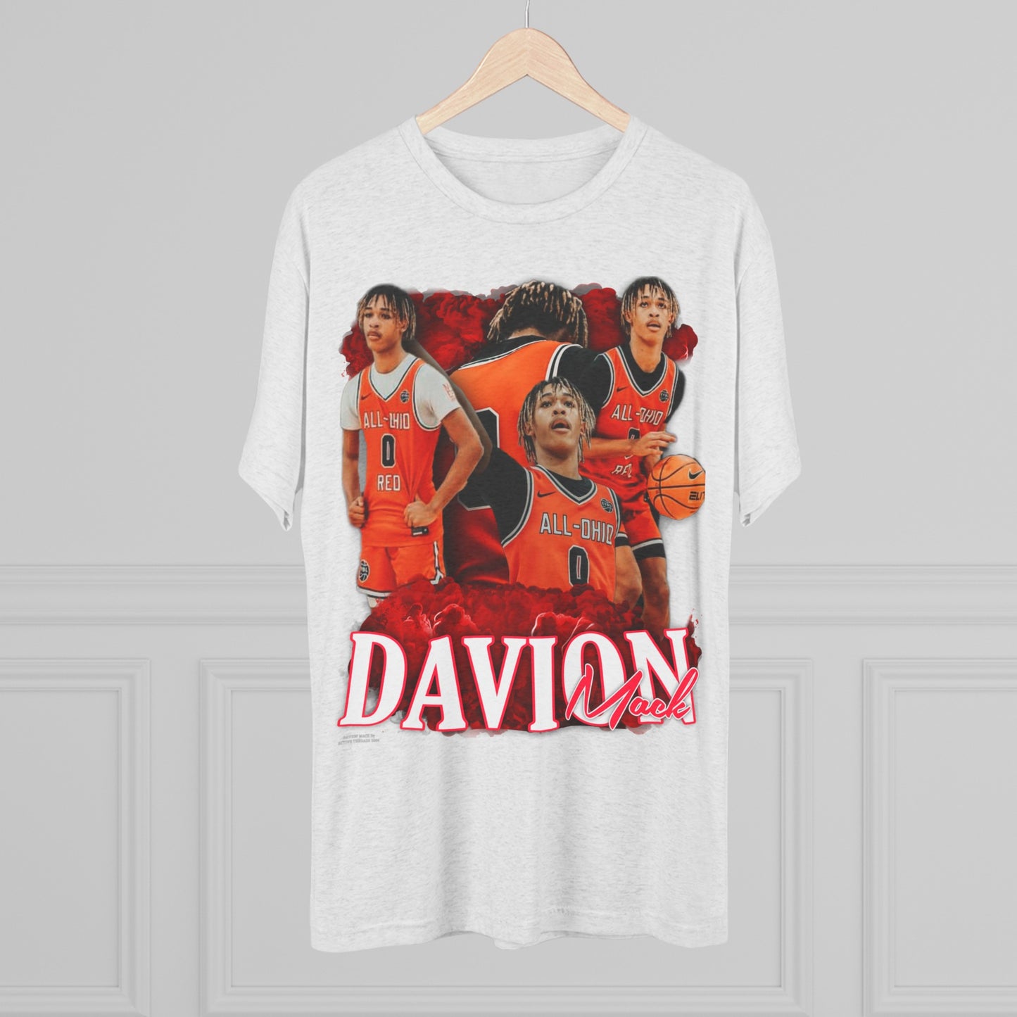 Davion Mack  Tri-Blend Crew Tee