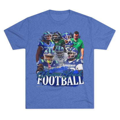 Winton Woods Football Tri-Blend Crew Tee