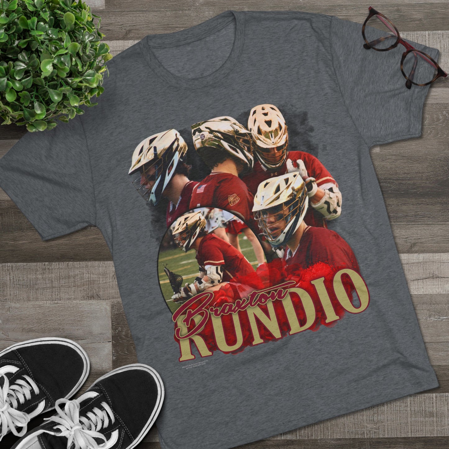 Braxton Rundio Tri-Blend Crew Tee