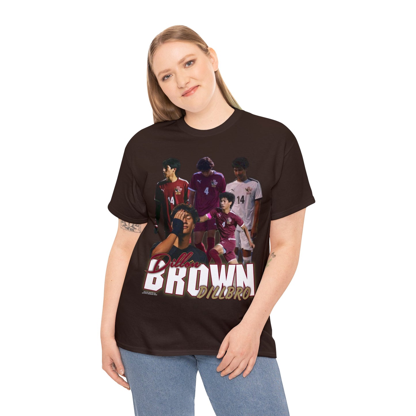 Dillon DILLBRO Brown Tee