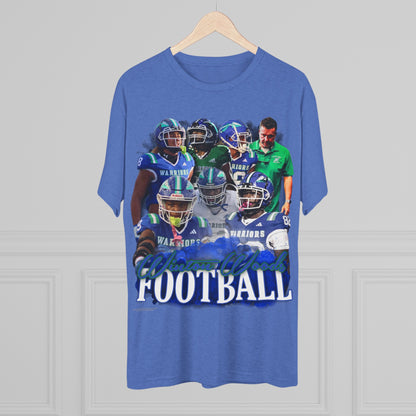 Winton Woods Football Tri-Blend Crew Tee
