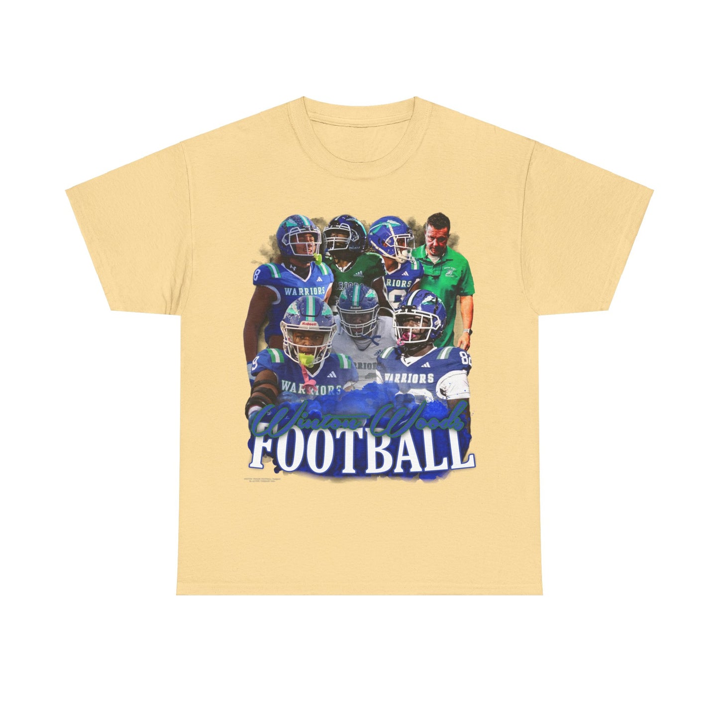 Winton Woods Football Heavy Cotton Tee