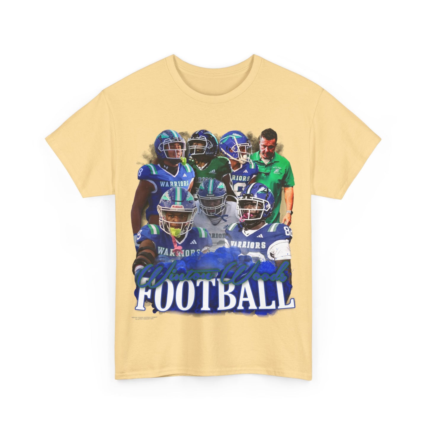 Winton Woods Football Heavy Cotton Tee