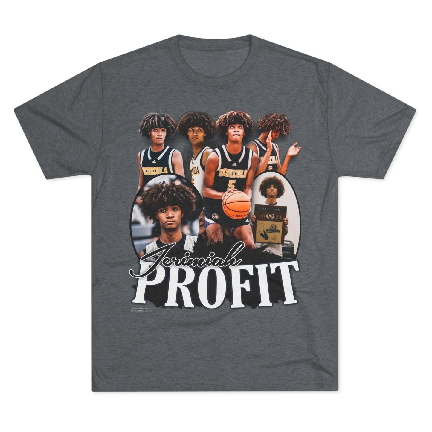 Jerimiah Profit Tri-Blend Crew Tee