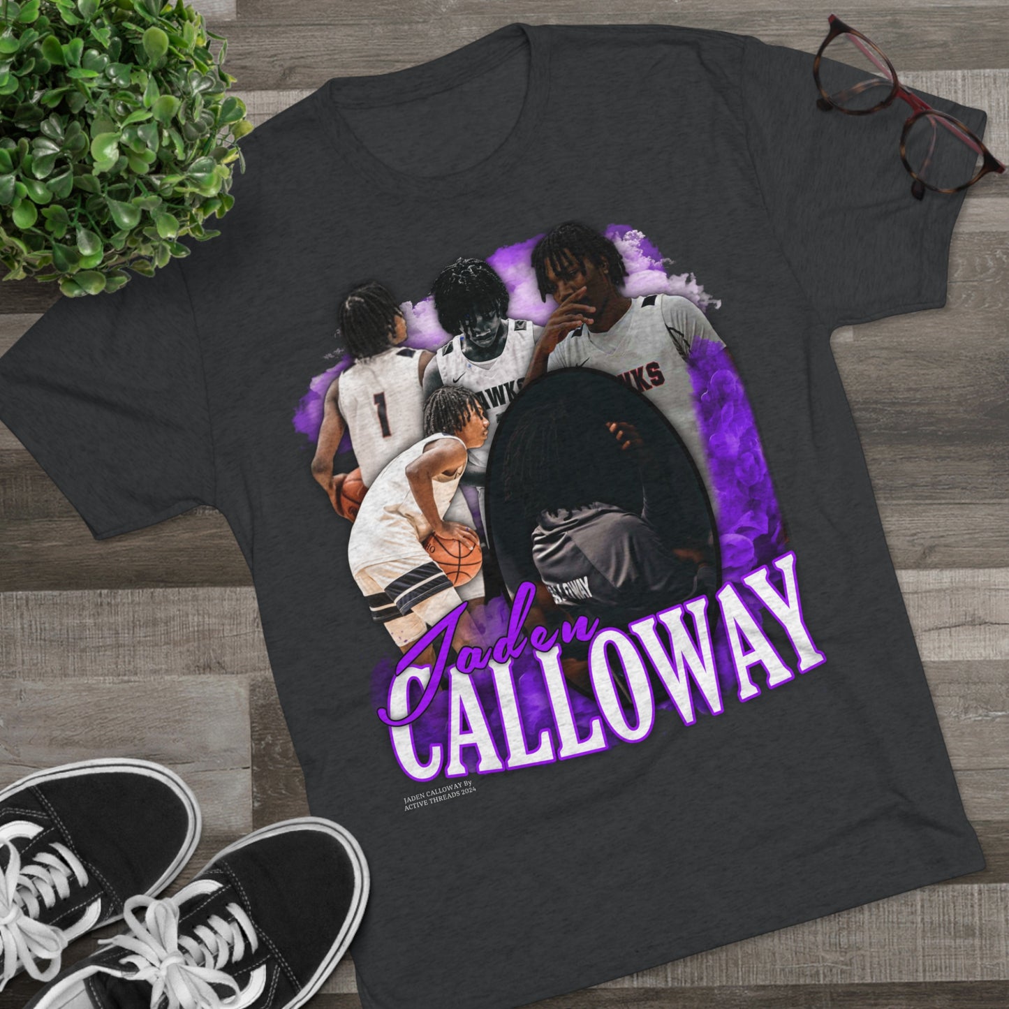 Jaden Calloway Tri-Blend Crew Tee
