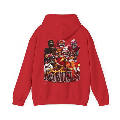 Jayden Daniels Hooded Sweatshirt [BACK SIDE DESIGN]