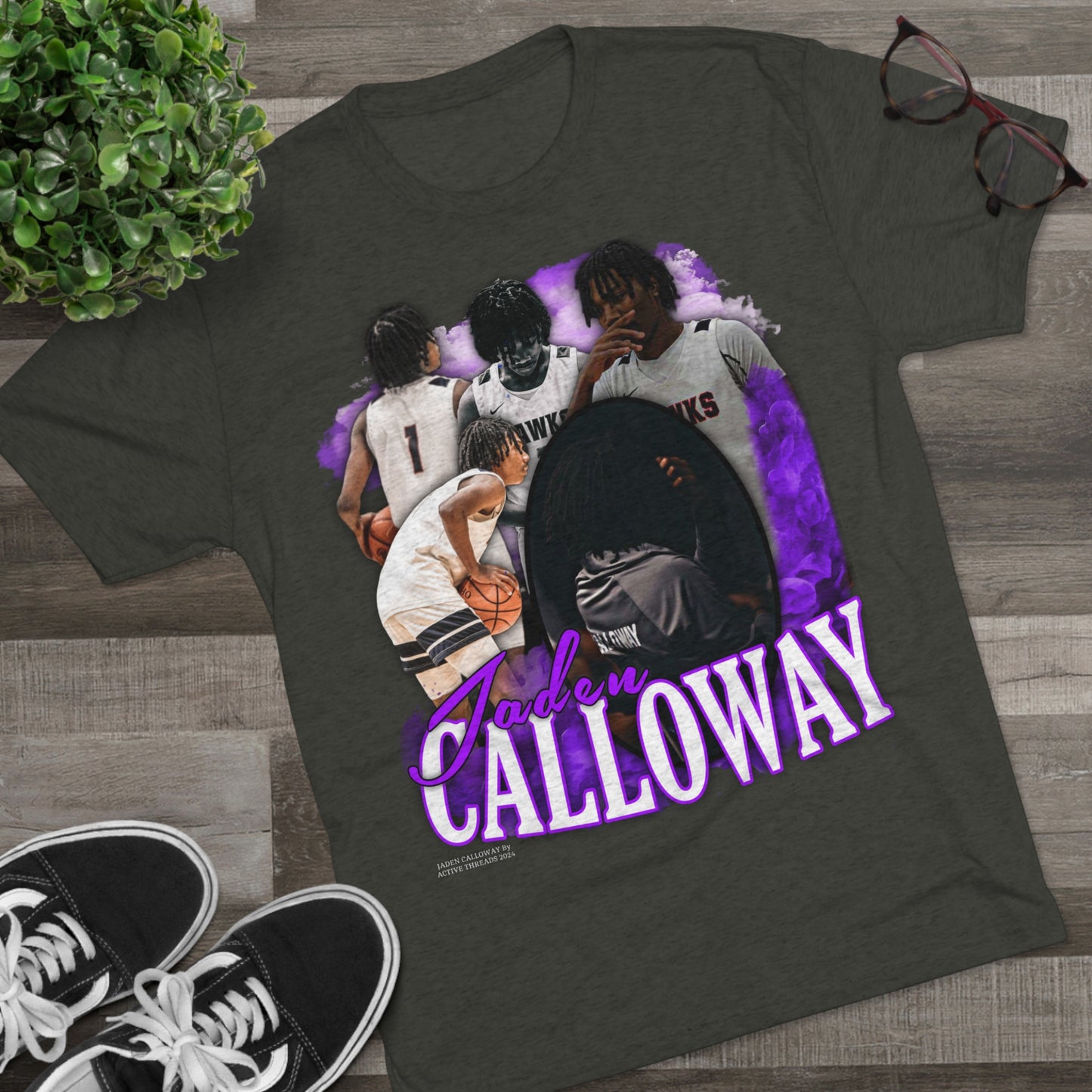Jaden Calloway Tri-Blend Crew Tee