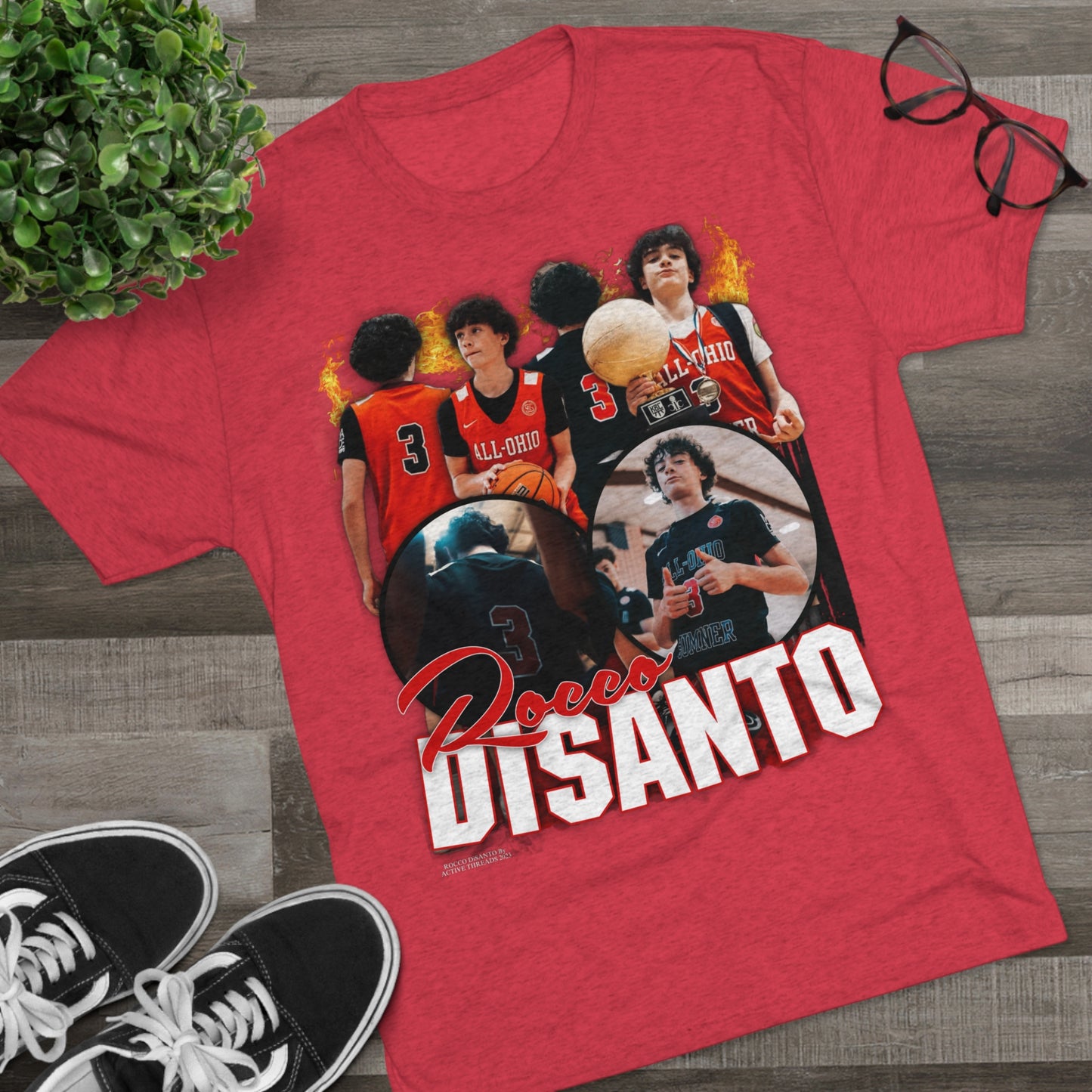 Rocco DiSanto Tri-Blend Crew Tee