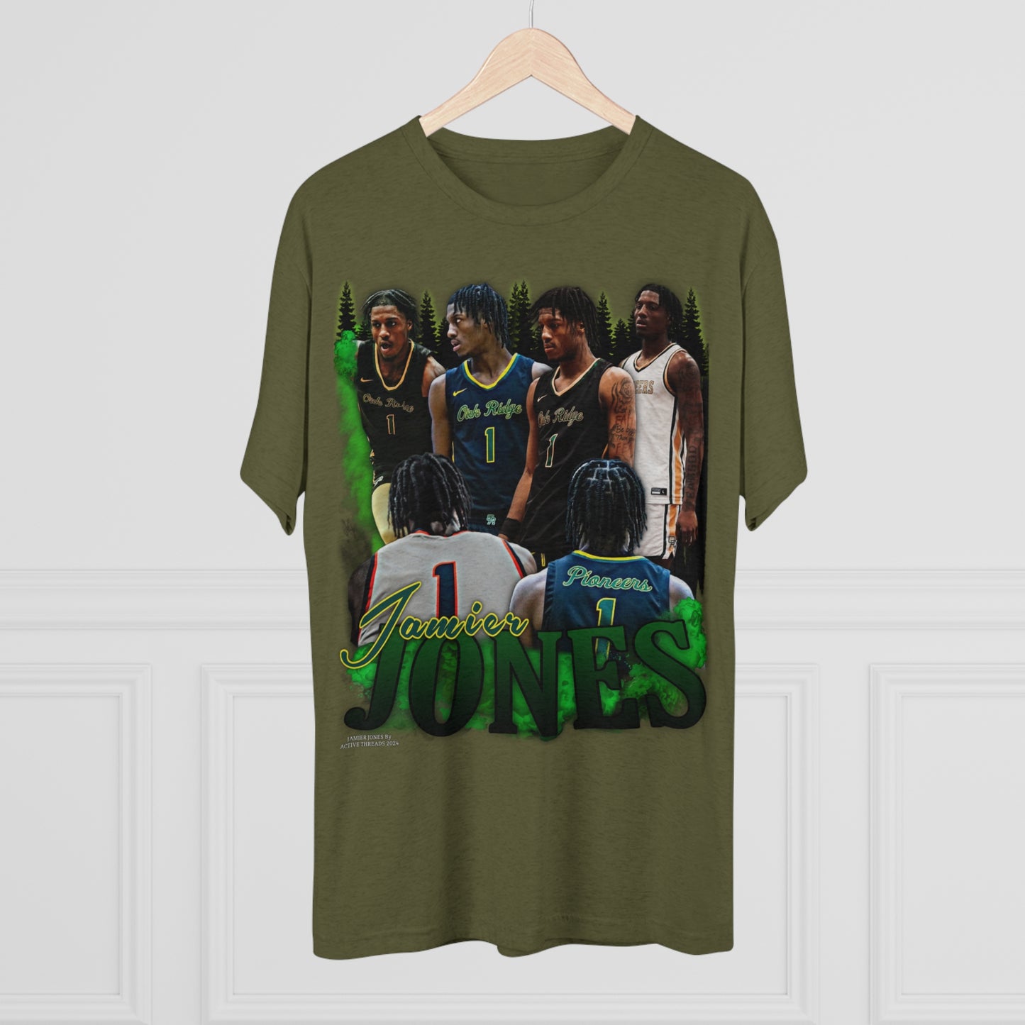 Jamier Jones Tri-Blend Crew Tee