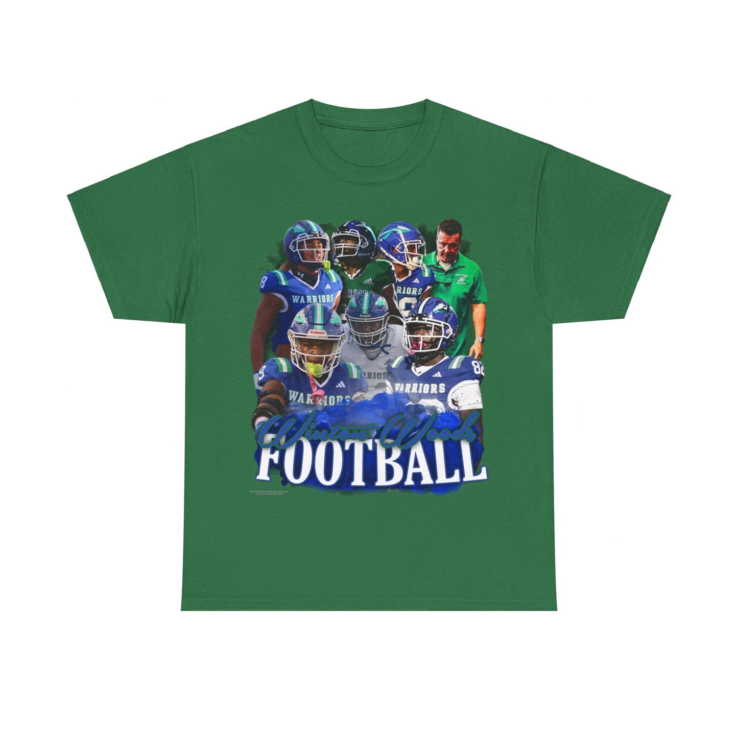 Winton Woods Football Heavy Cotton Tee