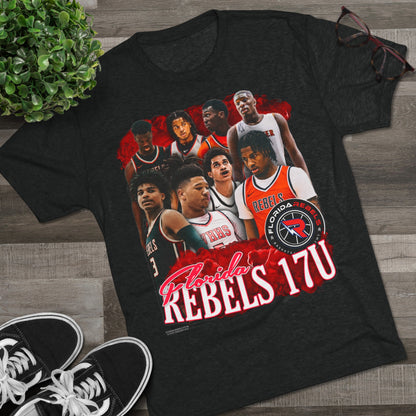 Florida Rebels 17U Tri-Blend Crew Tee