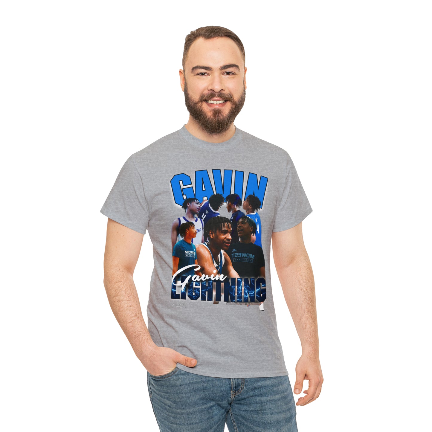 Gavin Lightning Tee