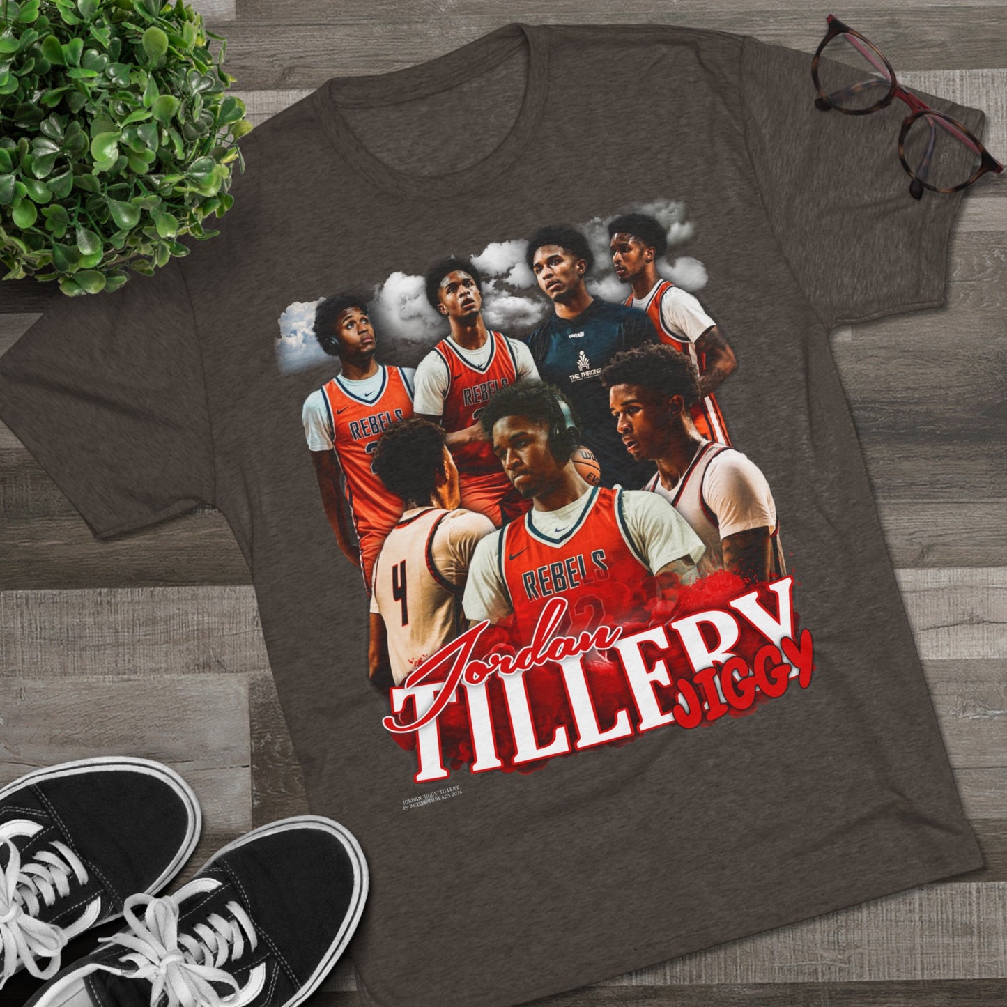 Jordan Tillery Tri-Blend Crew Tee