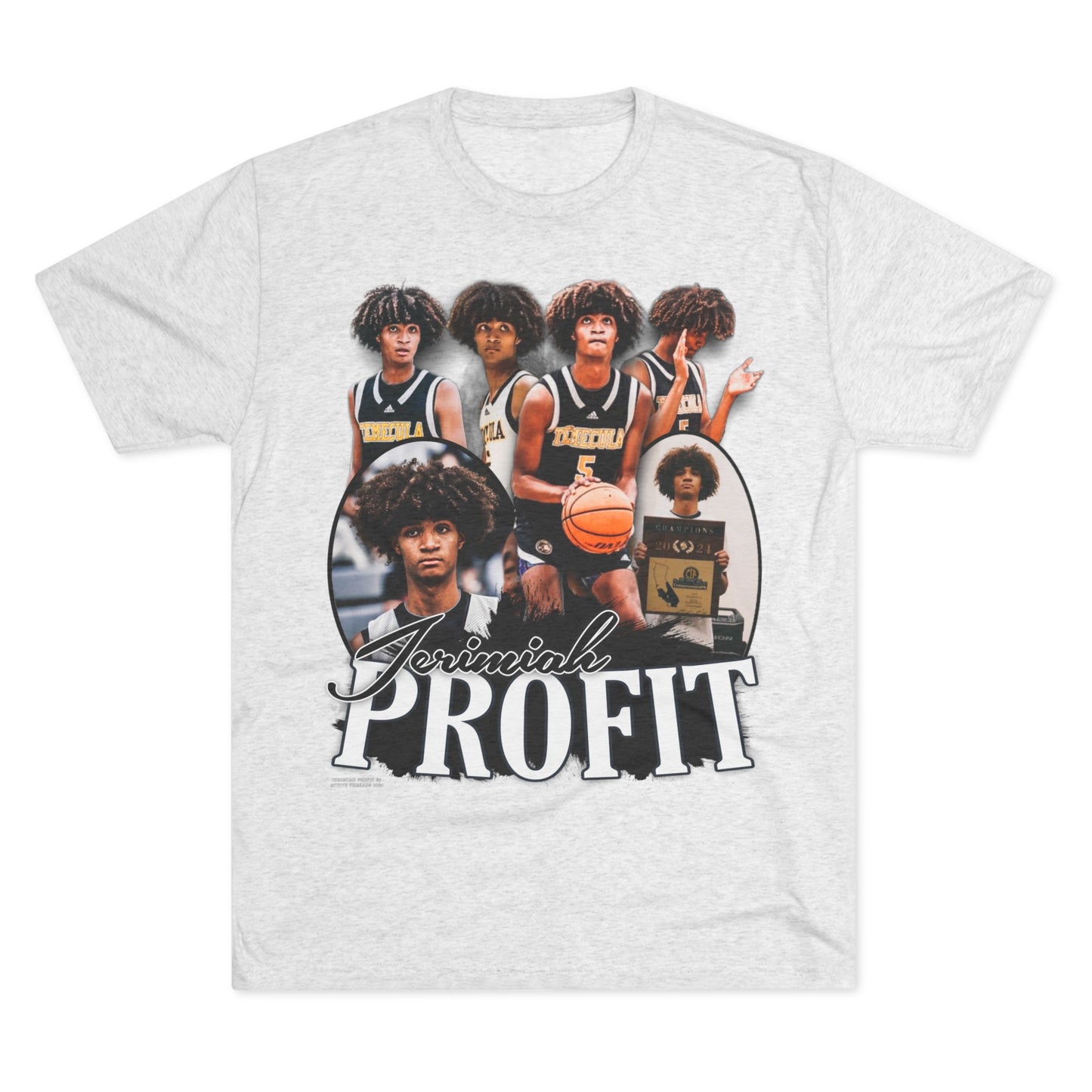 Jerimiah Profit Tri-Blend Crew Tee