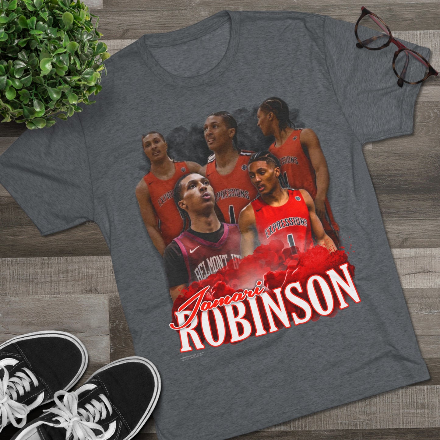 Jamari Robinson Tri-Blend Crew Tee