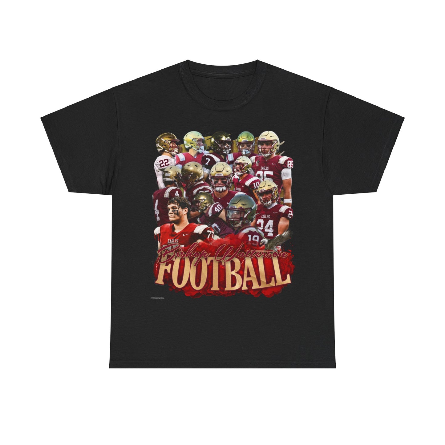 Bishop Watterson Football 2024 Heavy Cotton Tee