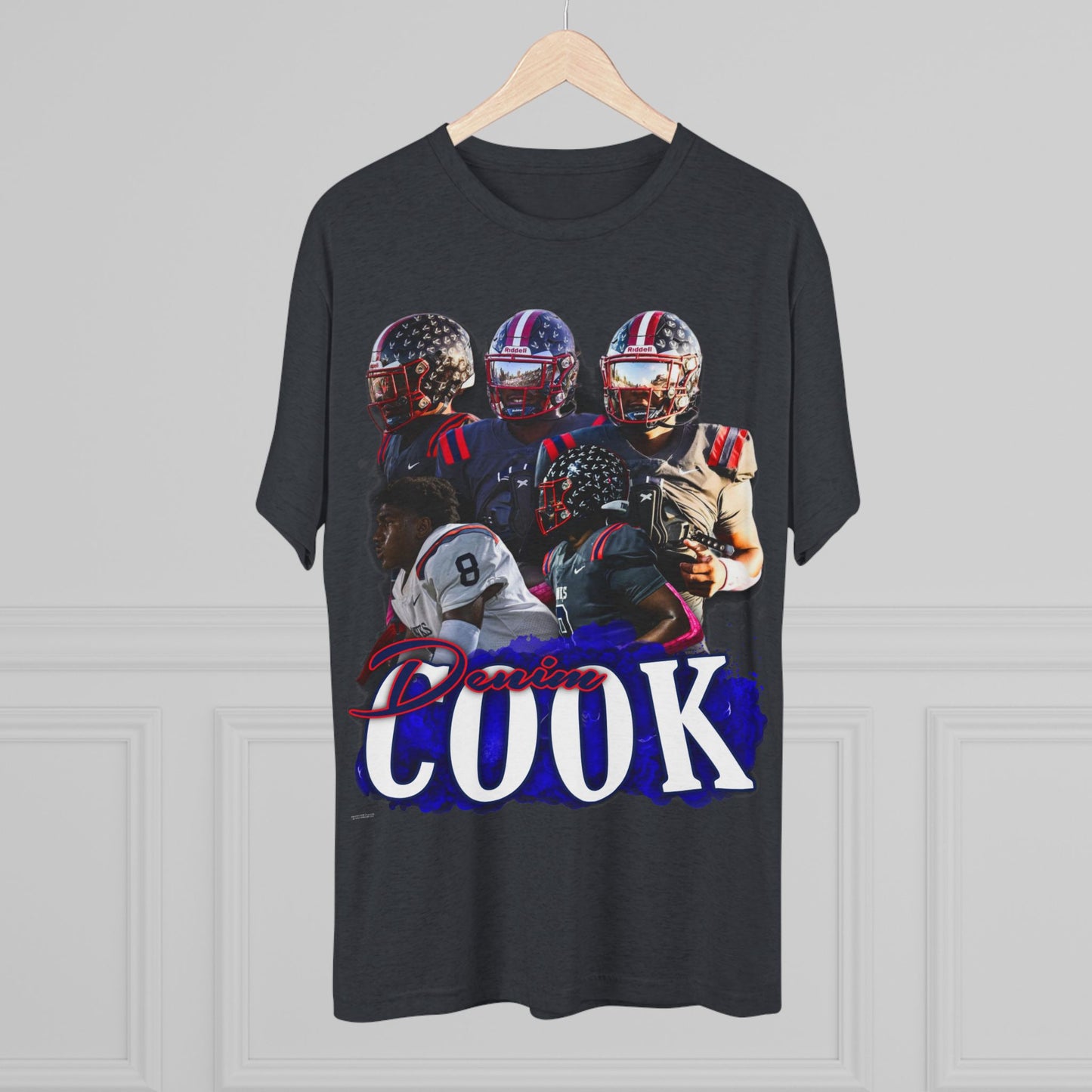 Denim Cook Tri-Blend Crew Tee