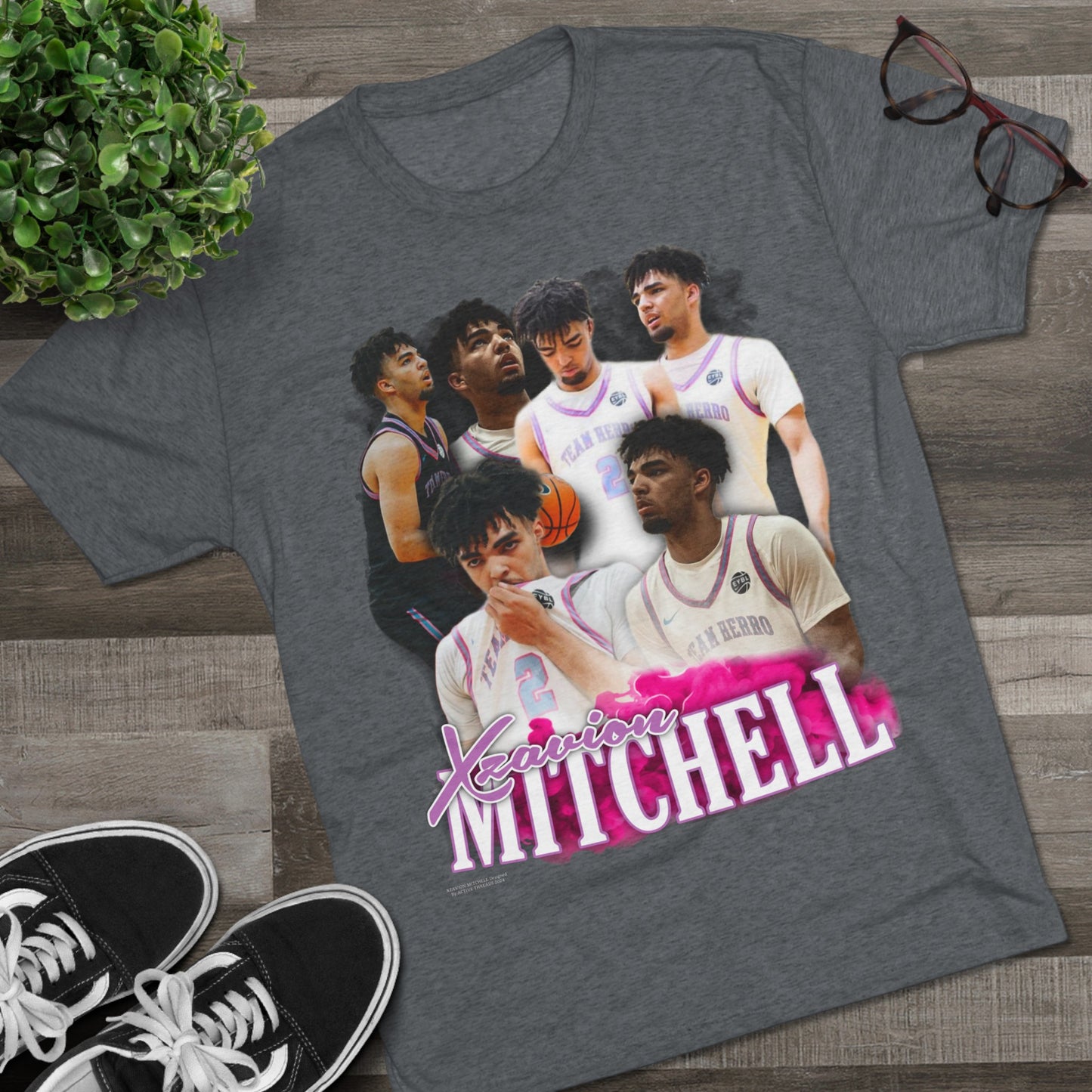 Xzavion Mitchell Tri-Blend Crew Tee