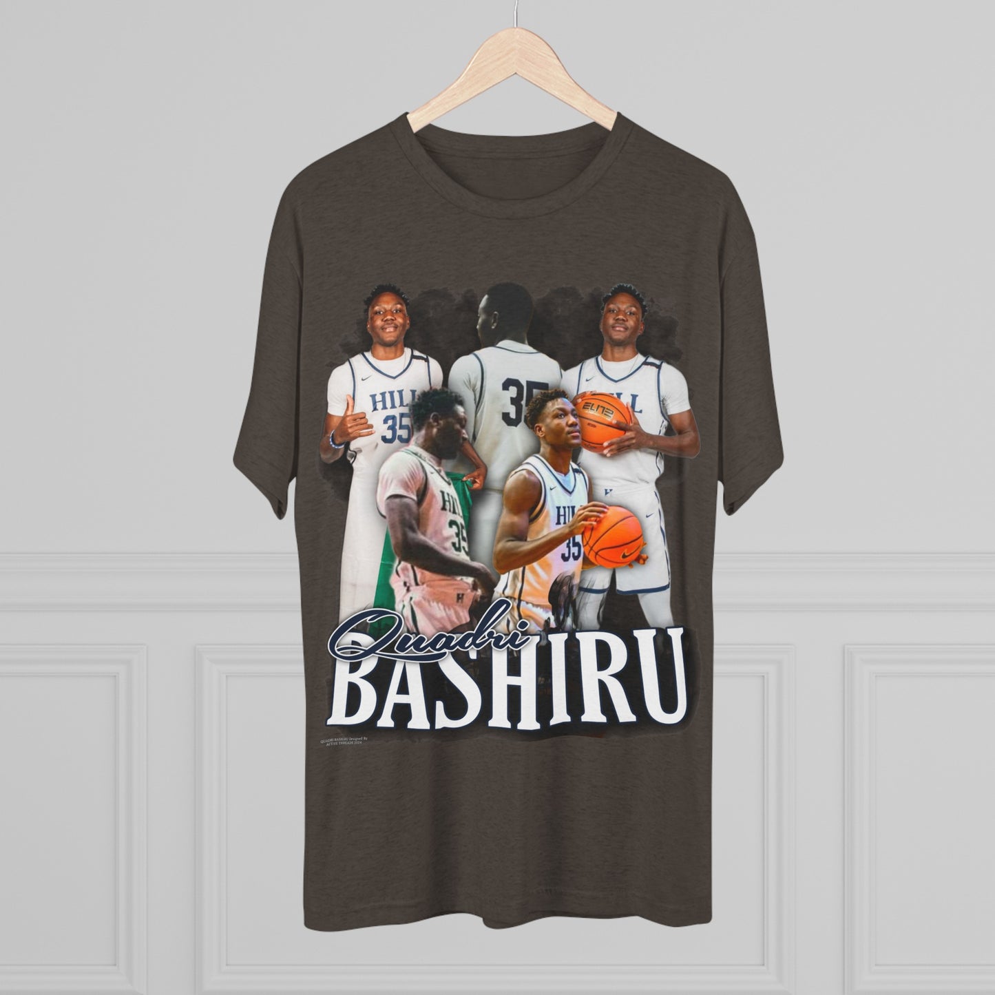 Quadri Bashiru Tri-Blend Crew Tee