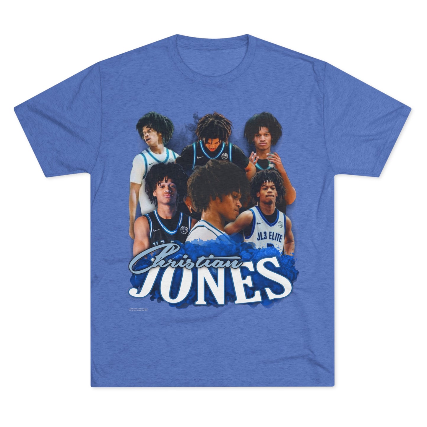 Christian Jones Tri-Blend Crew Tee