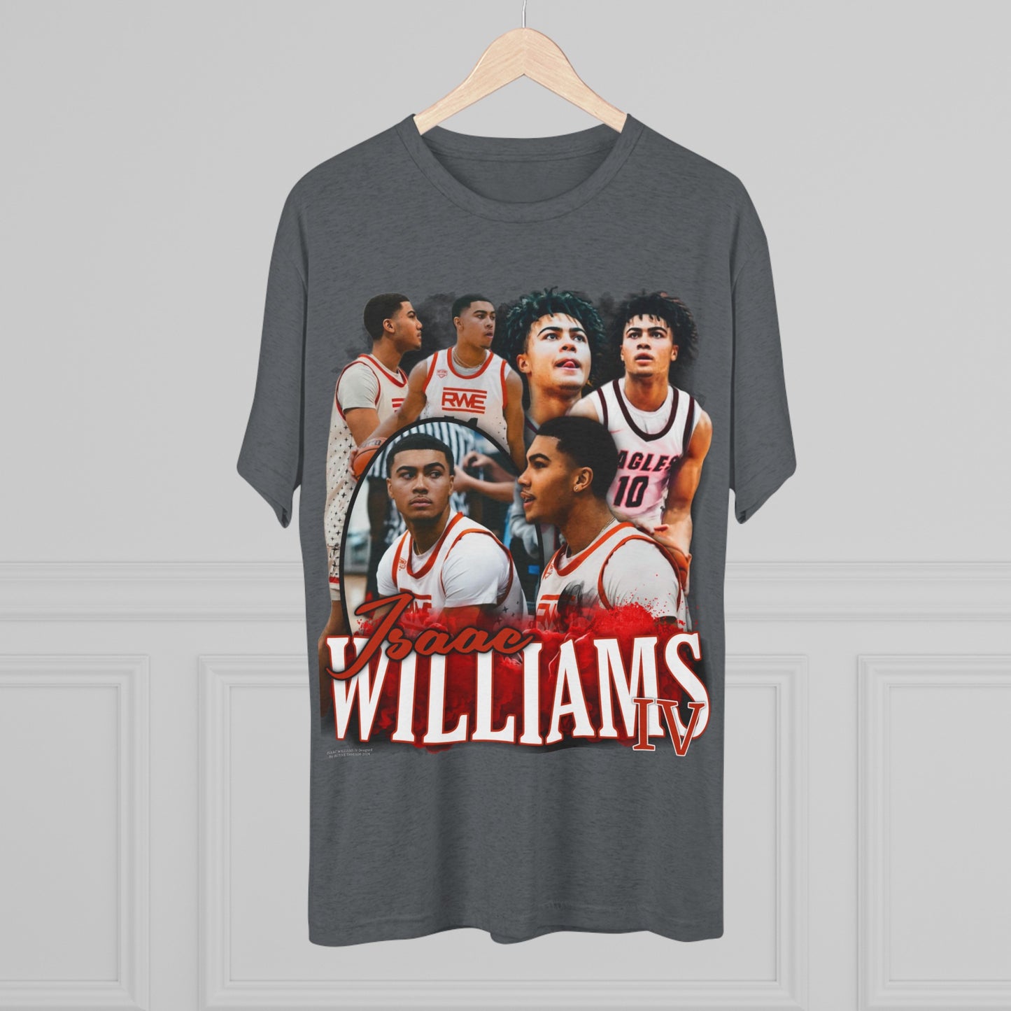 Isaac Williams IV Tri-Blend Crew Tee