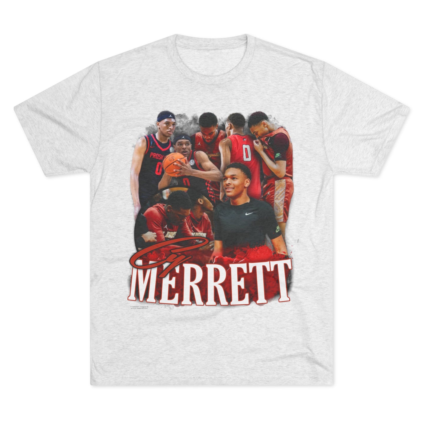 Cy Merrett Tri-Blend Crew Tee