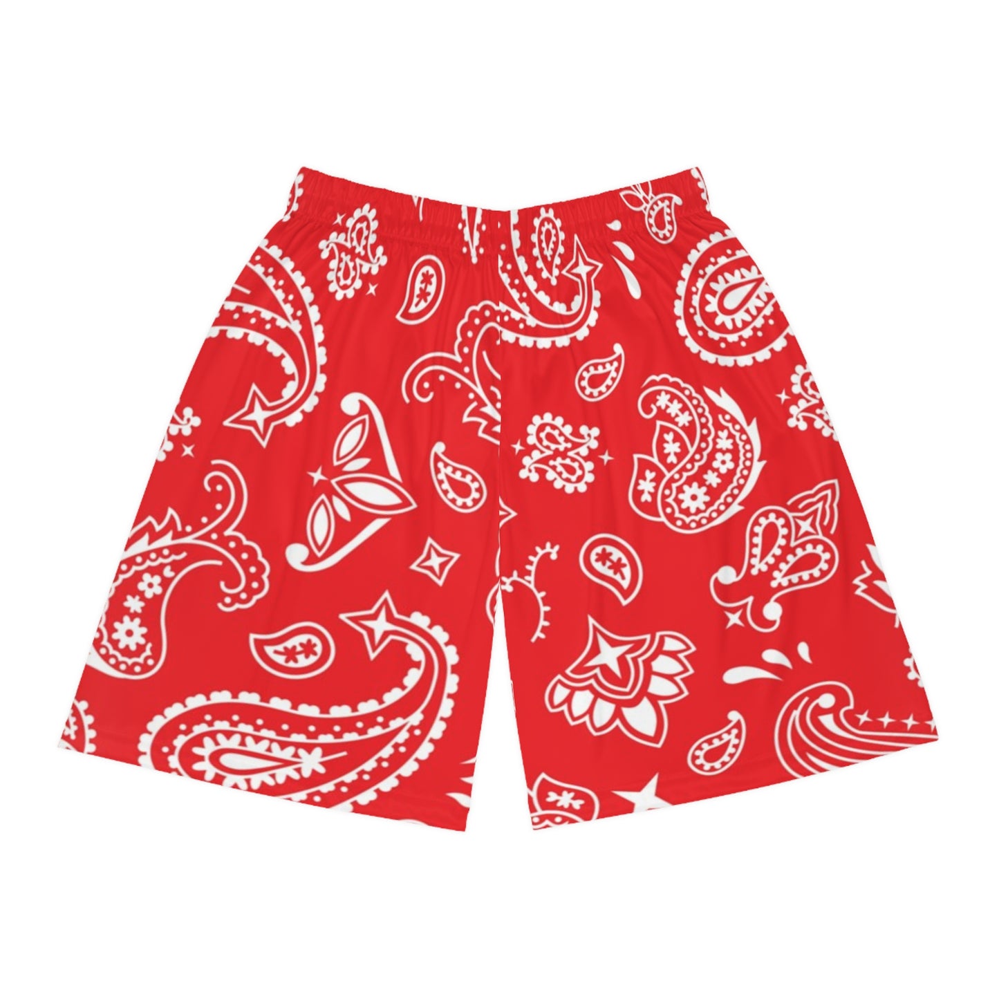 Red Bandana Shorts