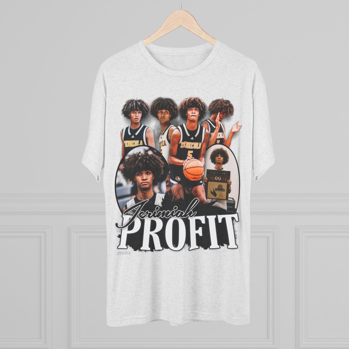 Jerimiah Profit Tri-Blend Crew Tee