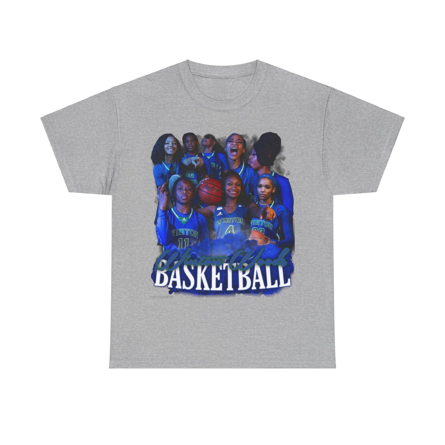 Winton Woods Girls Basketball Heavy Cotton Tee